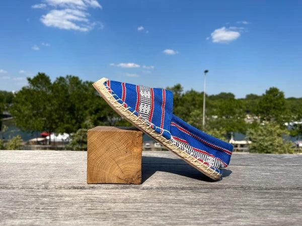 Espadrilles bleu roi en jute tressé - Ratanakiri - Image 5