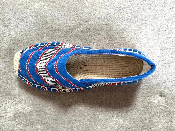 Espadrilles bleu roi en jute tressé - Ratanakiri - Image 7