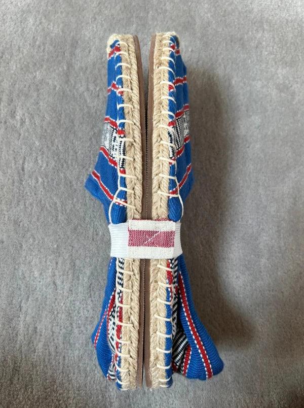 Espadrilles bleu roi en jute tressé - Ratanakiri - Image 8