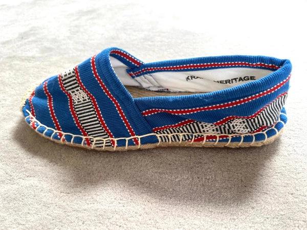 Espadrilles bleu roi en jute tressé - Ratanakiri - Image 9