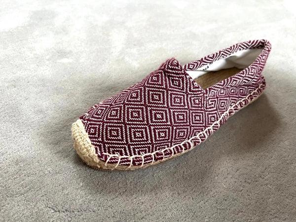Espadrilles bordeaux en jute tressé - Diamond - Image 10