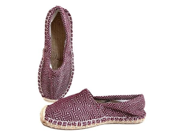 Espadrilles bordeaux en jute tressé - Diamond - Image 12