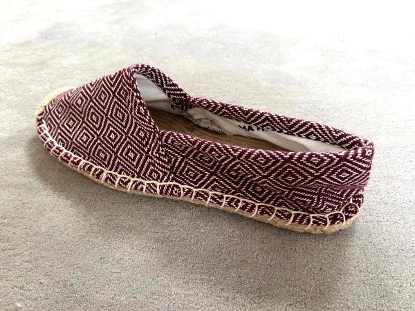 Espadrilles bordeaux en jute tressé - Diamond - Image 13