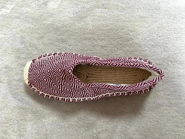 Espadrilles bordeaux en jute tressé - Diamond - Image 15