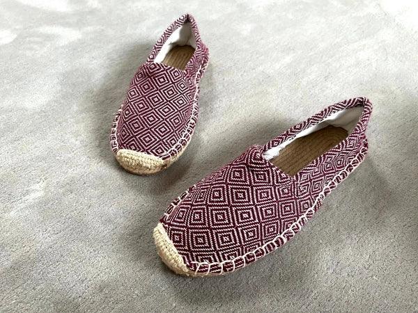 Espadrilles bordeaux en jute tressé - Diamond - Image 16