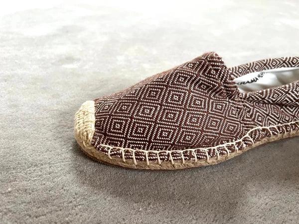 Espadrilles bronze en jute tressé - Diamond - Image 2