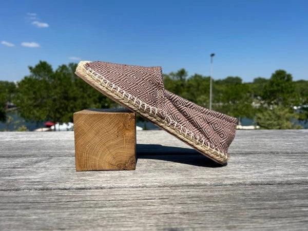 Espadrilles bronze en jute tressé - Diamond - Image 7