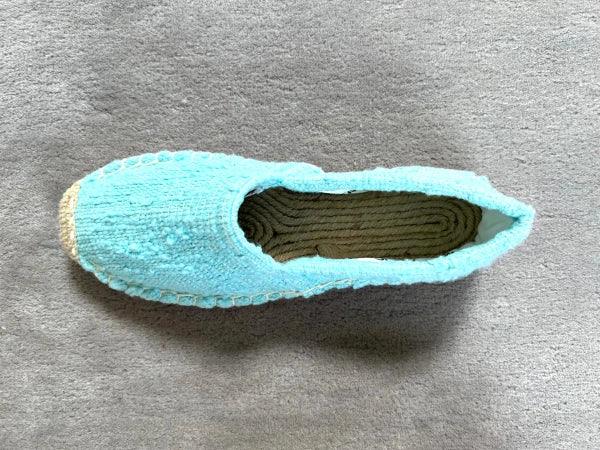 Espadrilles cyan en jute tressé - Naturelles - Image 11