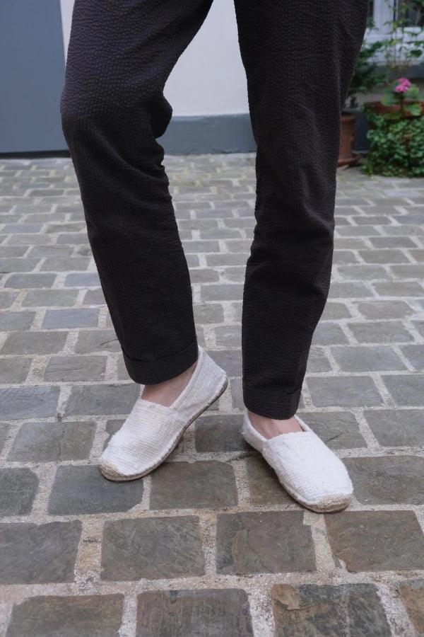 Espadrilles ivoire en jute tressé - Naturelles - Image 15