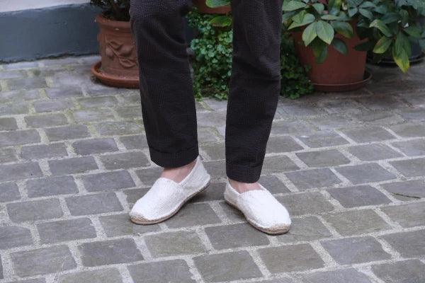 Espadrilles ivoire en jute tressé - Naturelles - Image 8