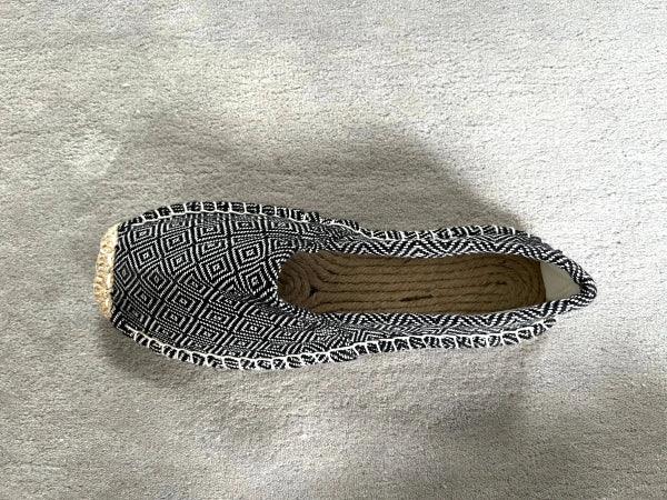 Espadrilles noires ébène en jute tressé - Diamond - Image 10
