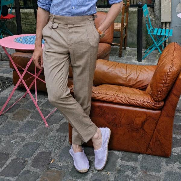 Espadrilles parme en jute tressé - Naturelles - Image 10