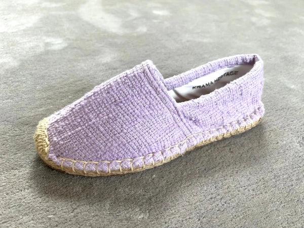 Espadrilles parme en jute tressé - Naturelles - Image 18
