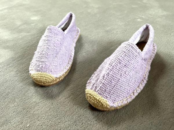 Espadrilles parme en jute tressé - Naturelles - Image 19