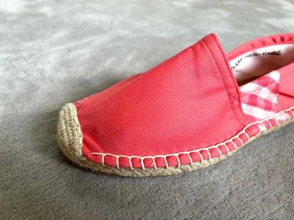 Espadrilles rose en jute tressé - Krama - Image 4