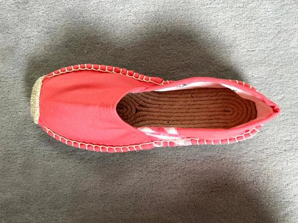 Espadrilles rose en jute tressé - Krama - Image 7