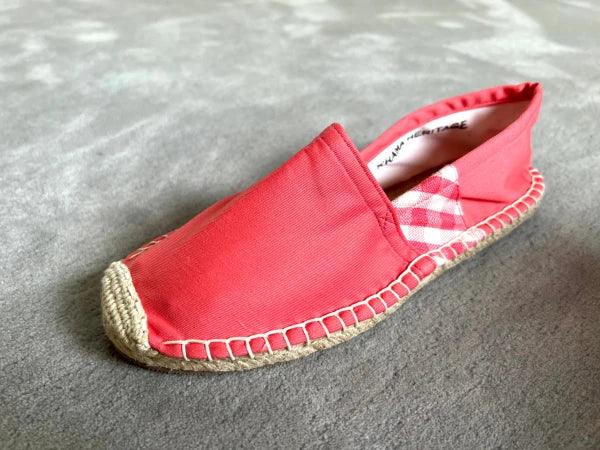 Espadrilles rose en jute tressé - Krama - Image 8
