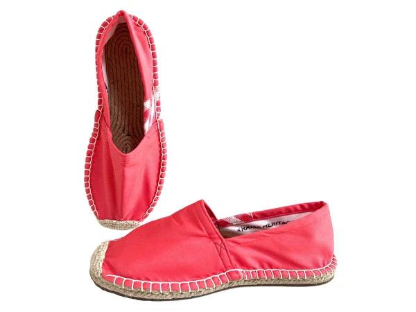 Espadrilles rose en jute tressé - Krama - Image 9