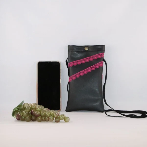 Etui à téléphone en alter-cuir de raisin - Image 3