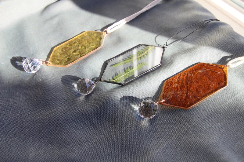Attrape-soleil en Verre Sculpté, Fait Main - Image 7