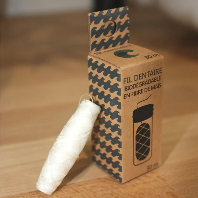 Fil dentaire biodégradable en fibre de maïs - Image 9