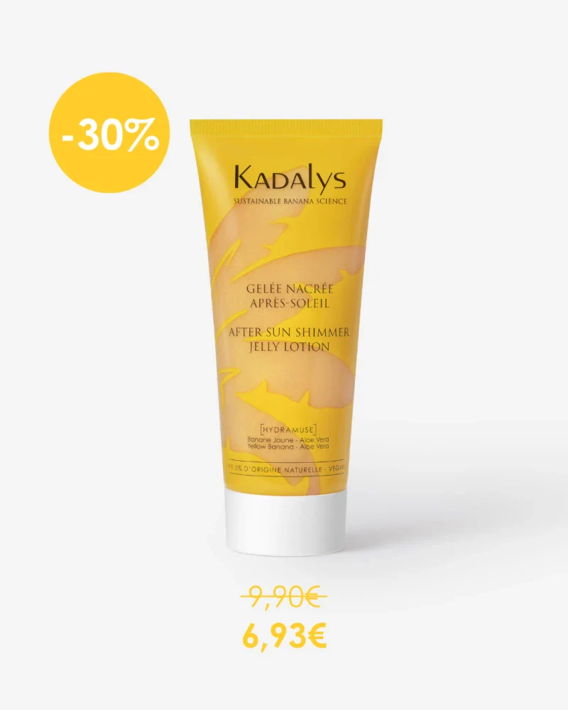 Gelée Nacrée Après Soleil à la Banane Jaune 100 ml I HYDRAMUSE - Édition limitée - Image 7