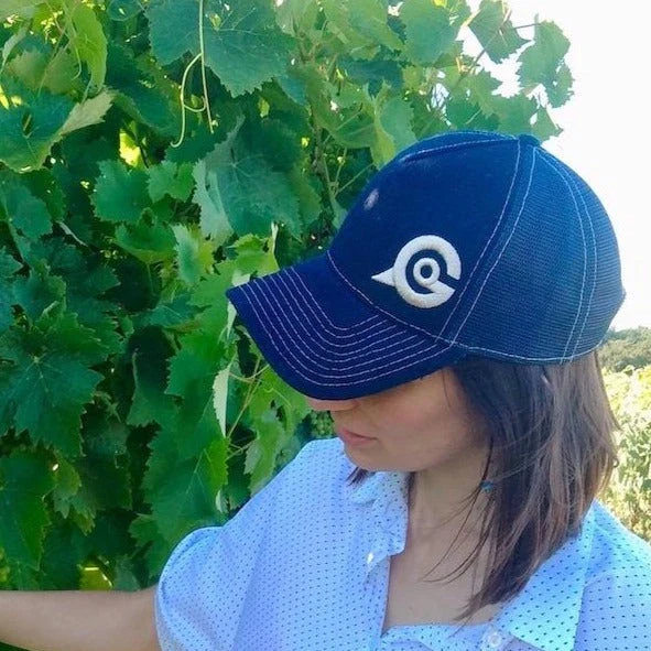 Casquette unisexe en Chanvre artisanal indigo - Image 3