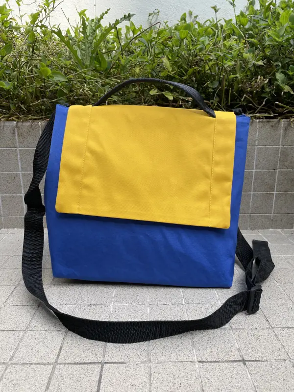 Grand sac isotherme upcyclé - Plusieurs coloris - Image 7