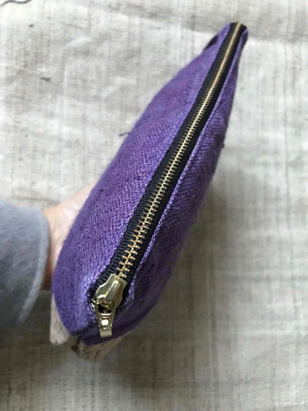 Grande pochette en chanvre et liège - Plusieurs coloris - Image 5