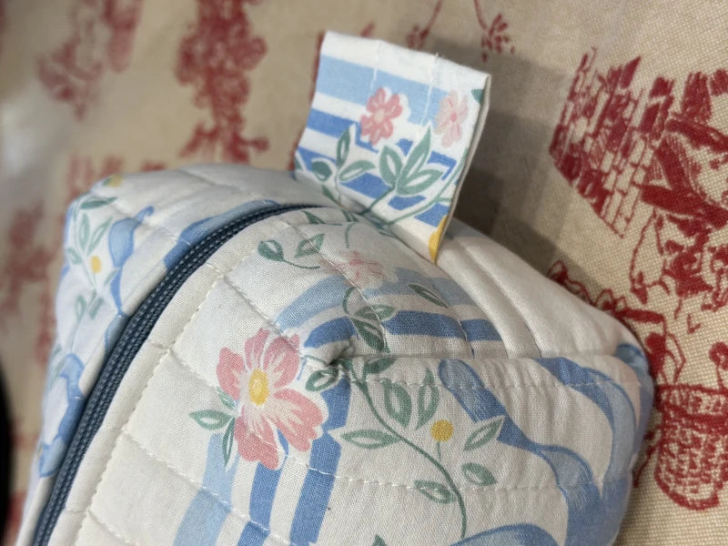Grande trousse de toilette en tissus recyclés - Image 6