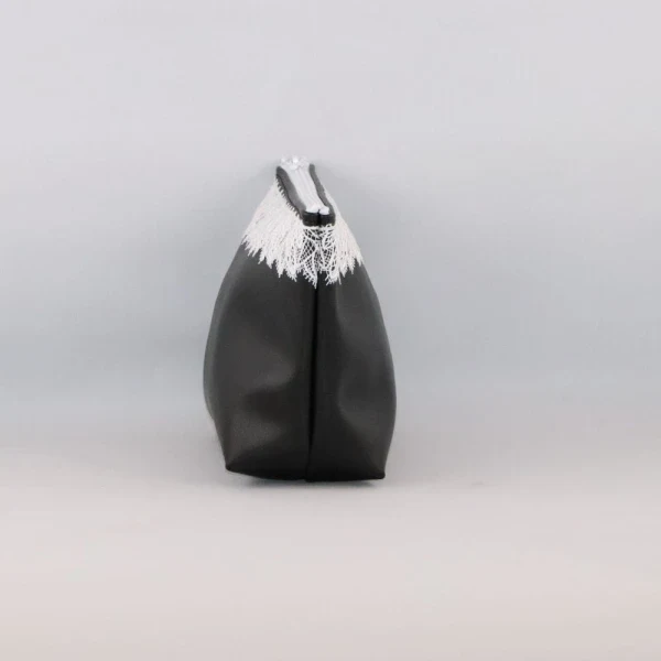 Grande trousse triangle en alter-cuir de raisin - Image 2