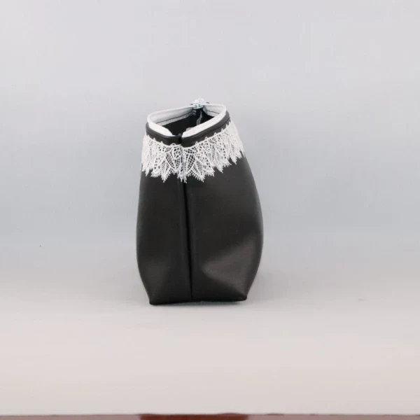 Grande trousse triangle en alter-cuir de raisin - Image 3