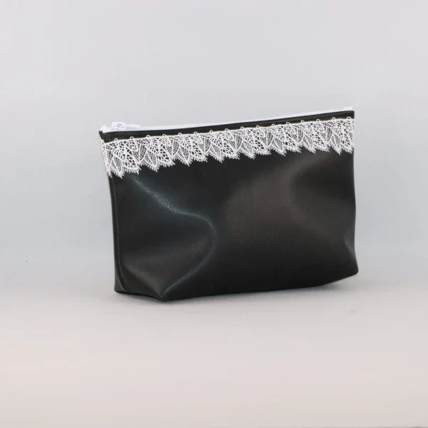 Grande trousse triangle en alter-cuir de raisin - Image 4