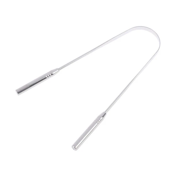 Gratte-langue en acier inoxydable