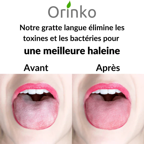 Gratte Langue en cuivre - Image 4