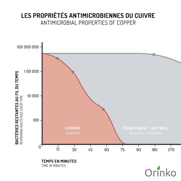 Gratte Langue en cuivre - Image 6