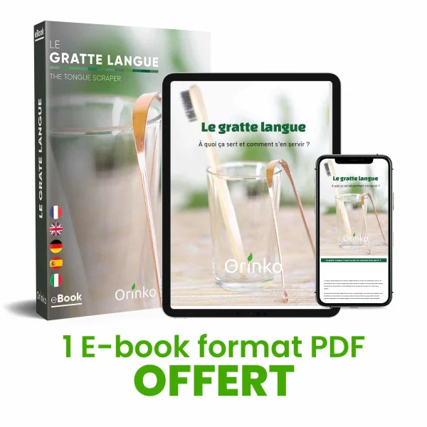 Gratte Langue en cuivre - Image 7