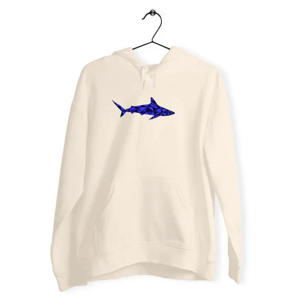Hoody unisexe en coton bio - Requin - Image 3