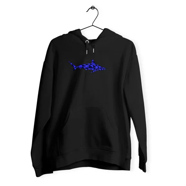 Hoody unisexe en coton bio - Requin - Image 4