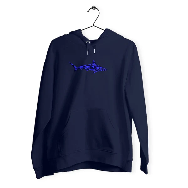 Hoody unisexe en coton bio - Requin - Image 6