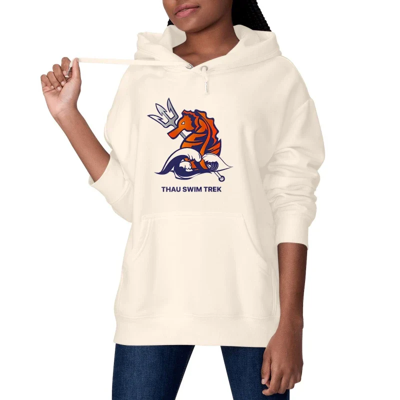 Hoody unisexe en coton bio - Thau Swim Trek - Image 2