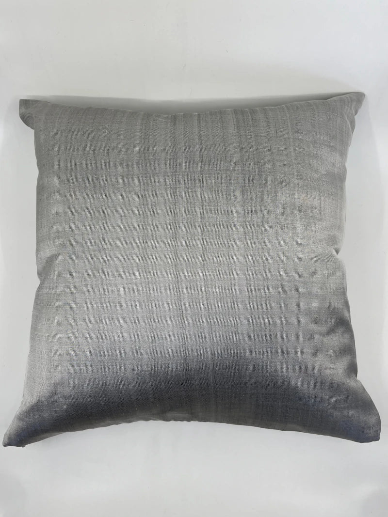 Housse de coussin Shan grise et rose - Image 7