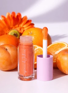 Huile à lèvres soin certifiée bio et vegan - Teinte Abricot - Image 6