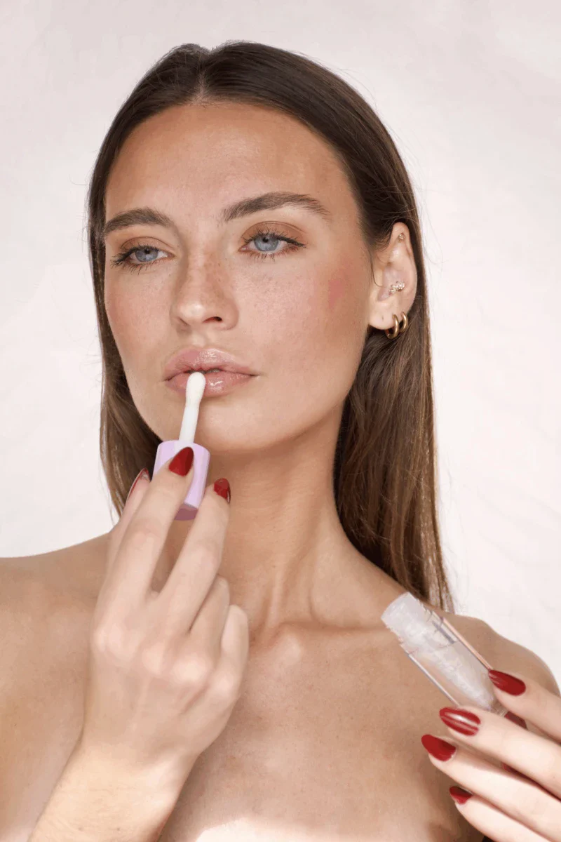 Huile à lèvres soin teinte glacée certifiée bio et vegan - Image 2