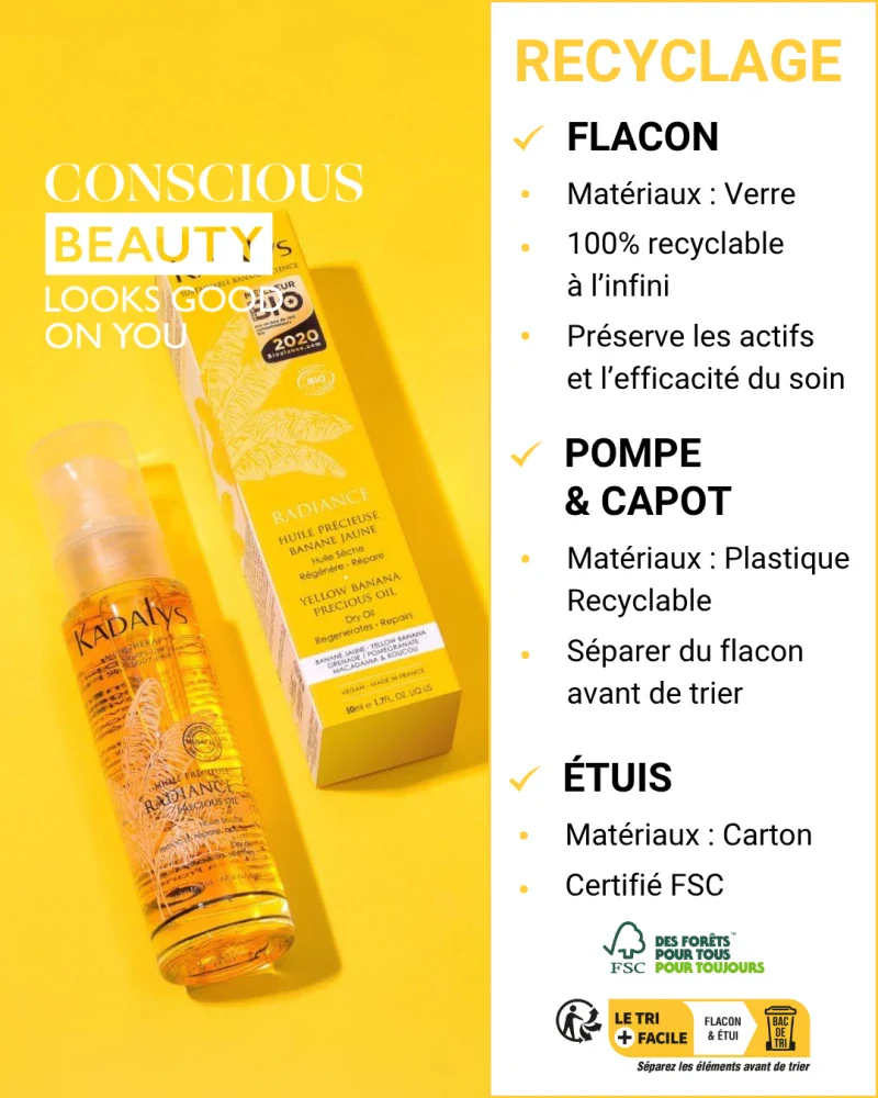 Huile Précieuse Radiance Bio à la Banane Jaune 50ml - Image 19