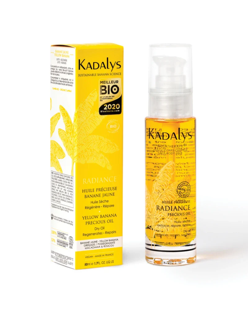 Huile Précieuse Radiance Bio à la Banane Jaune 50ml - Image 8