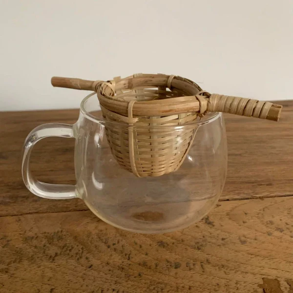 Infuseur à thé en Bambou - Image 8