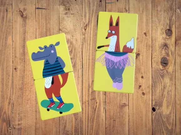 Jeu de cartes éducatif, fait main en France - Image 6