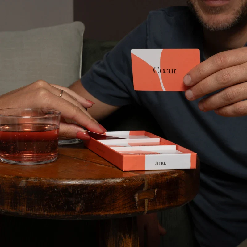 Jeu de cartes pour couples : 90 questions "à nu" - Image 13
