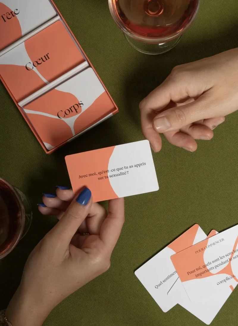 Jeu de cartes pour couples : 90 questions "à nu" - Image 3